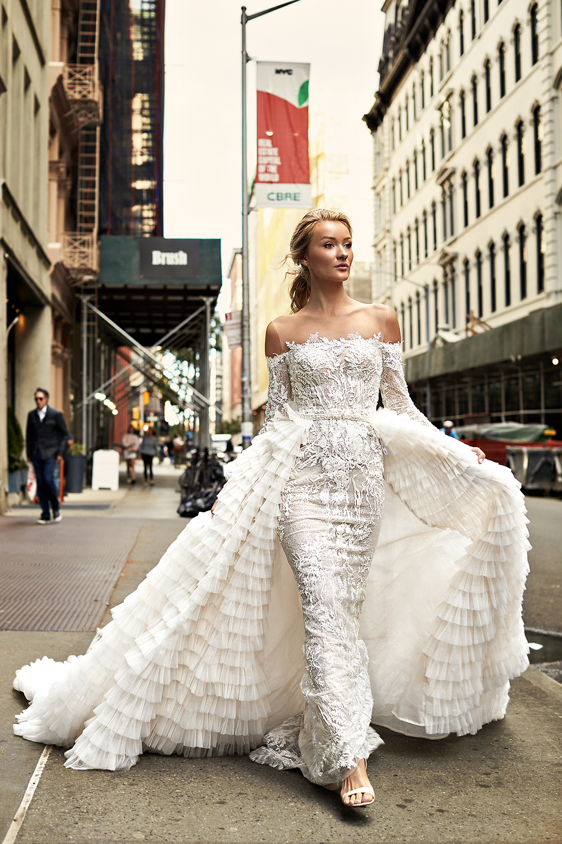 Showstopping Dazzling WONA Bridal Wedding Dresses – NYC Photos 4