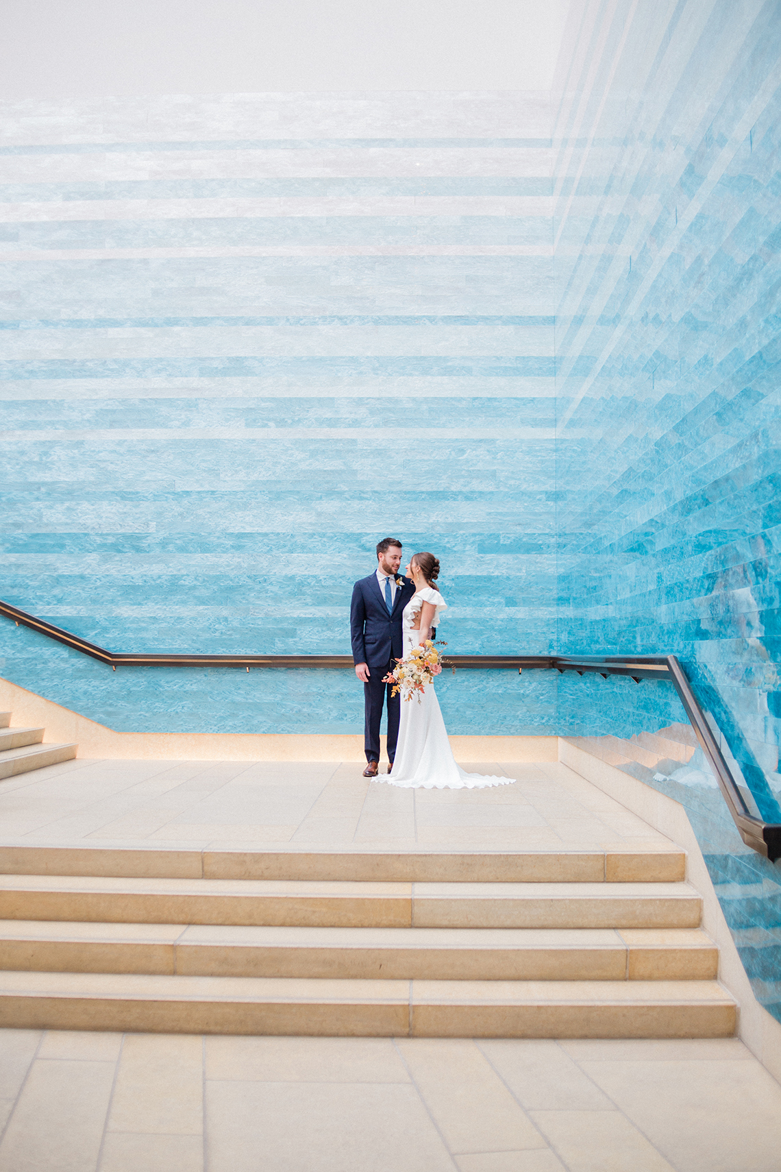 Blue Ombre and Lucite 2020 Wedding Ideas – Penelope Lamore 10