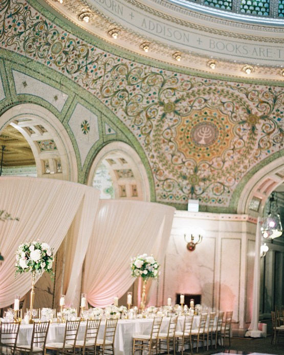 Gorgeous Green and Pink Chicago Ballroom Wedding – Clary Pfeiffer Photography – LOLA Event Productions 37
