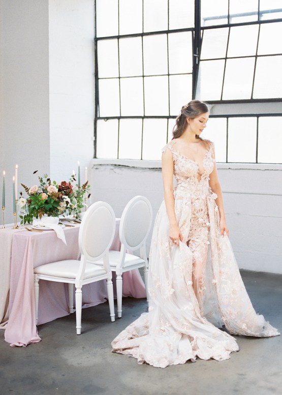Mauve Fig Wedding Inspiration with a Gorgeous Ballgown Wedding Dress – Maricle King 10