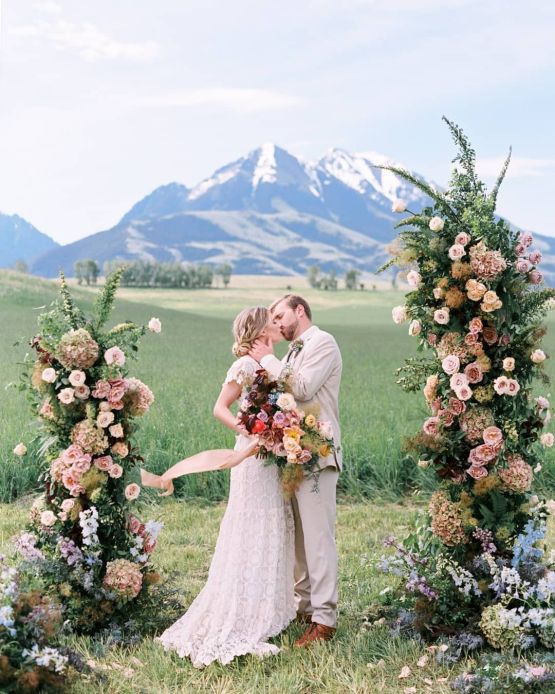 Unique Wedding Destinations – Montana – Sage Lodge – Orange Photographie