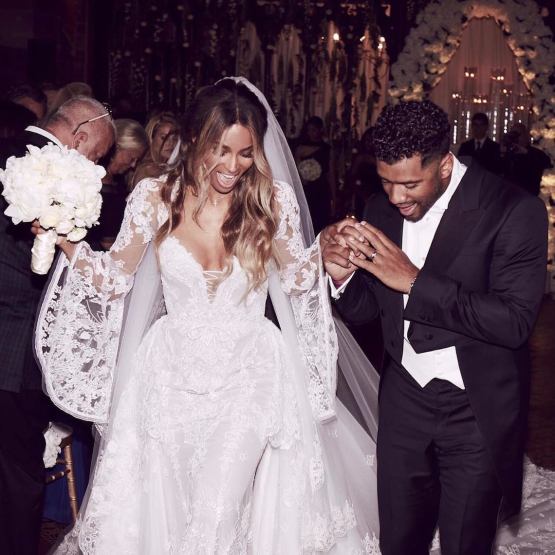 Ciara and Russell Wilson Wedding
