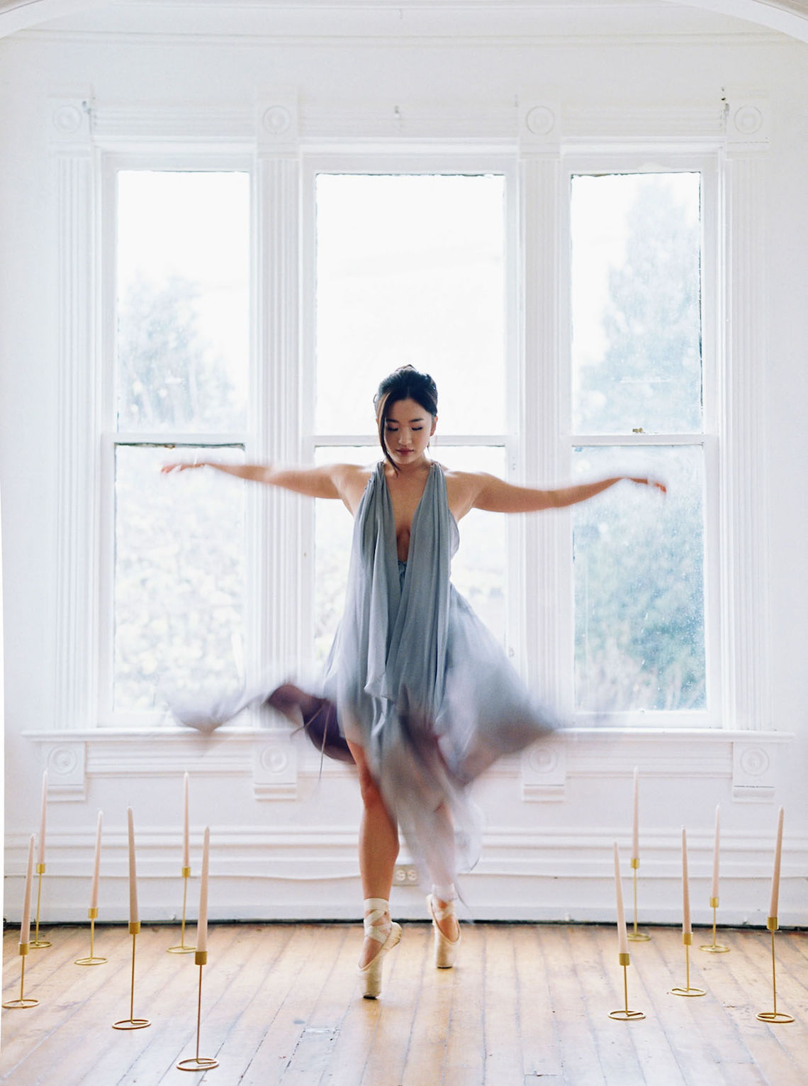 Dreamy and Ethereal Ballerina Bridal Boudoir Inspiration – Samin Abarqoi 22
