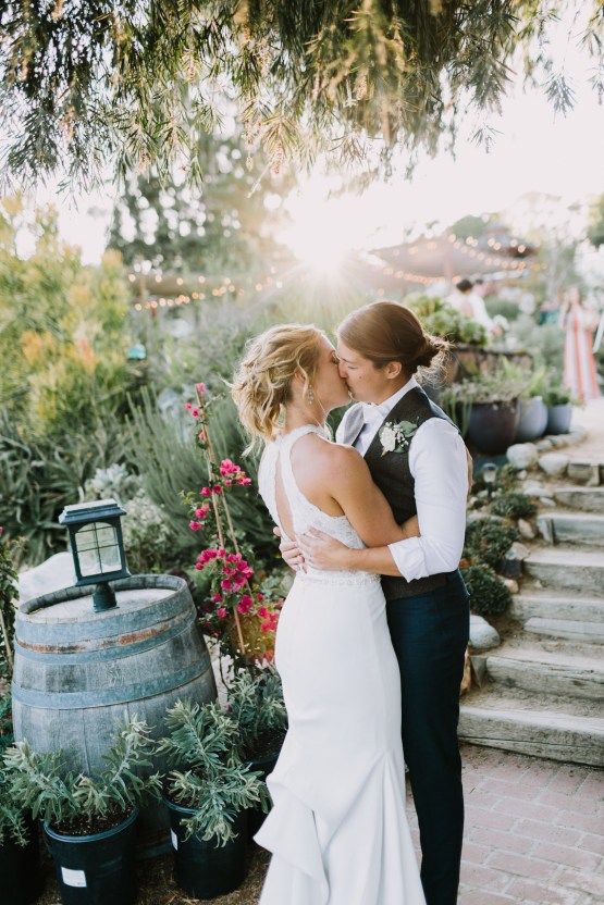 Eclectic San Diego Garden Wedding – Barrels and Branches – Lets Frolic Together 34