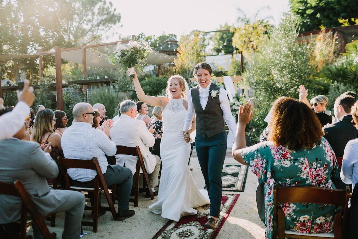 Eclectic San Diego Garden Wedding – Barrels and Branches – Lets Frolic Together 45