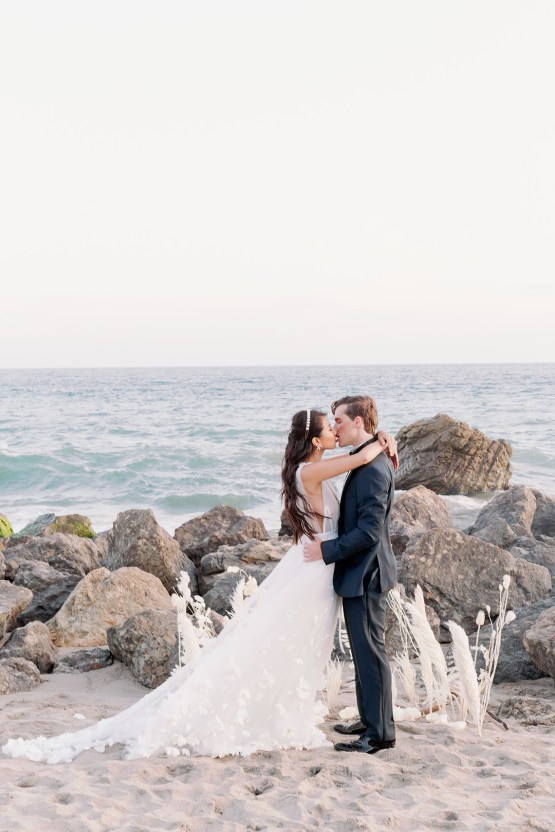 Ethereal Malibu Beach Wedding Inspiration – Courage and Dash Photo 13