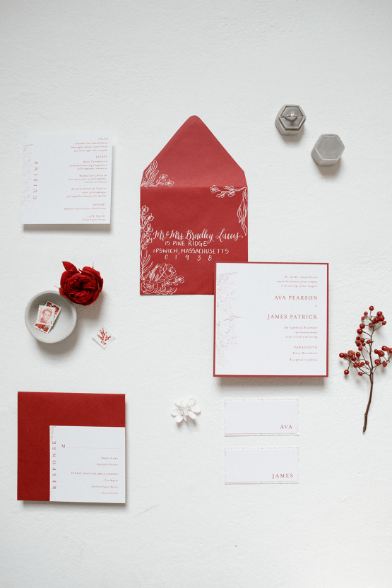 Bold Red Wedding Inspiration – Shannon O Neil Photography 14