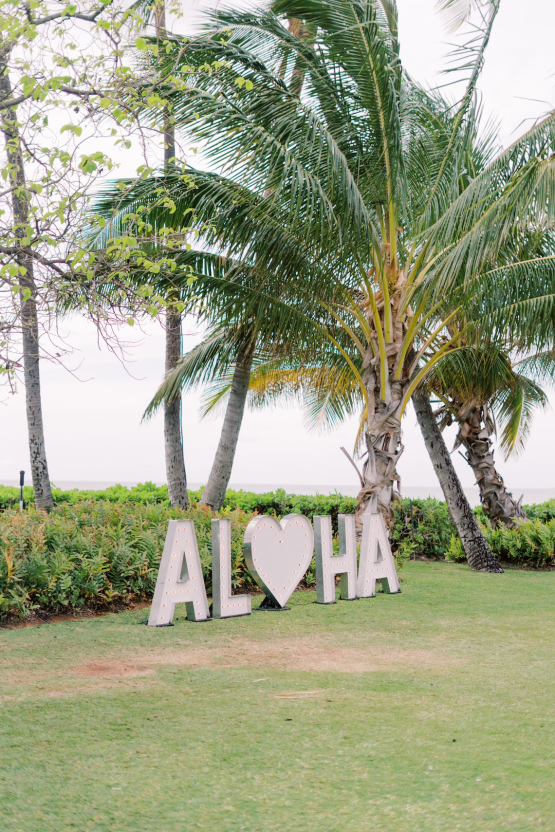 Elegant Sage Green Hawaii Destination Wedding – Etcetera Photo 26