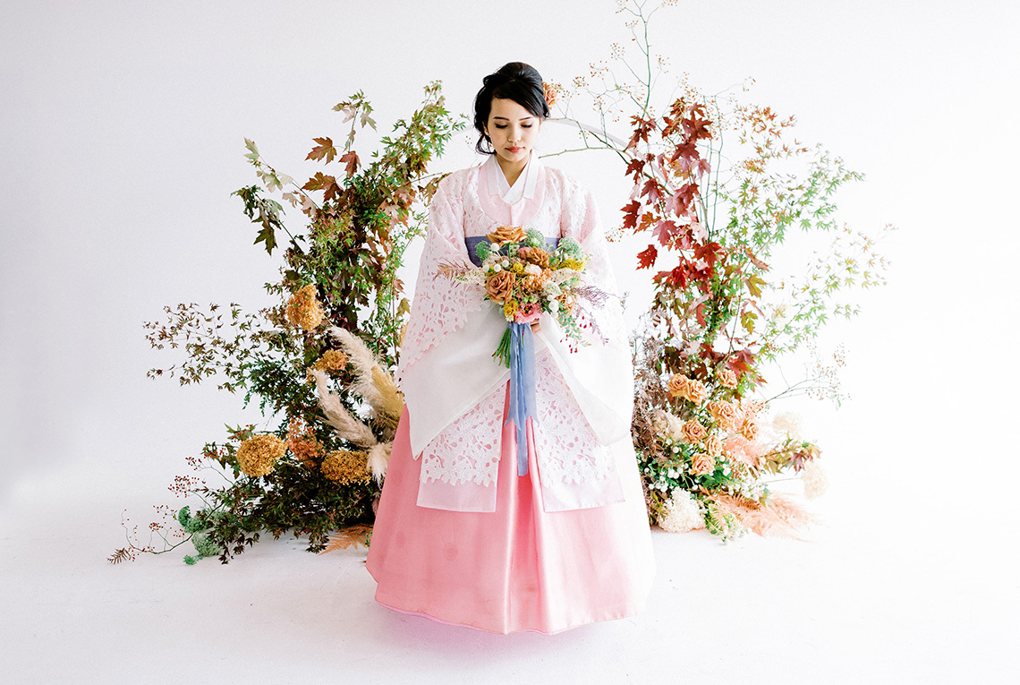 Inspiración para una boda coreana moderna - lilelements - Anadena Photography 1