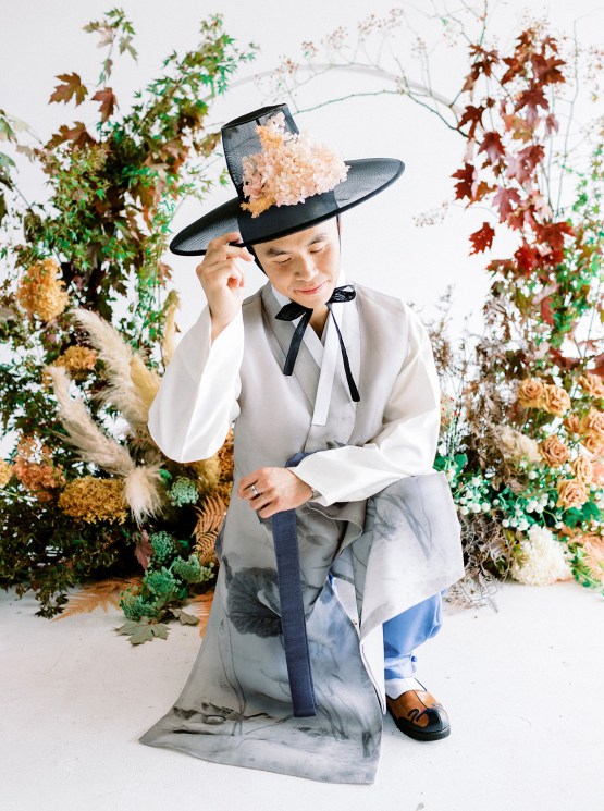 Modern Korean Wedding Inspiration – lilelements – Anadena Photography 23