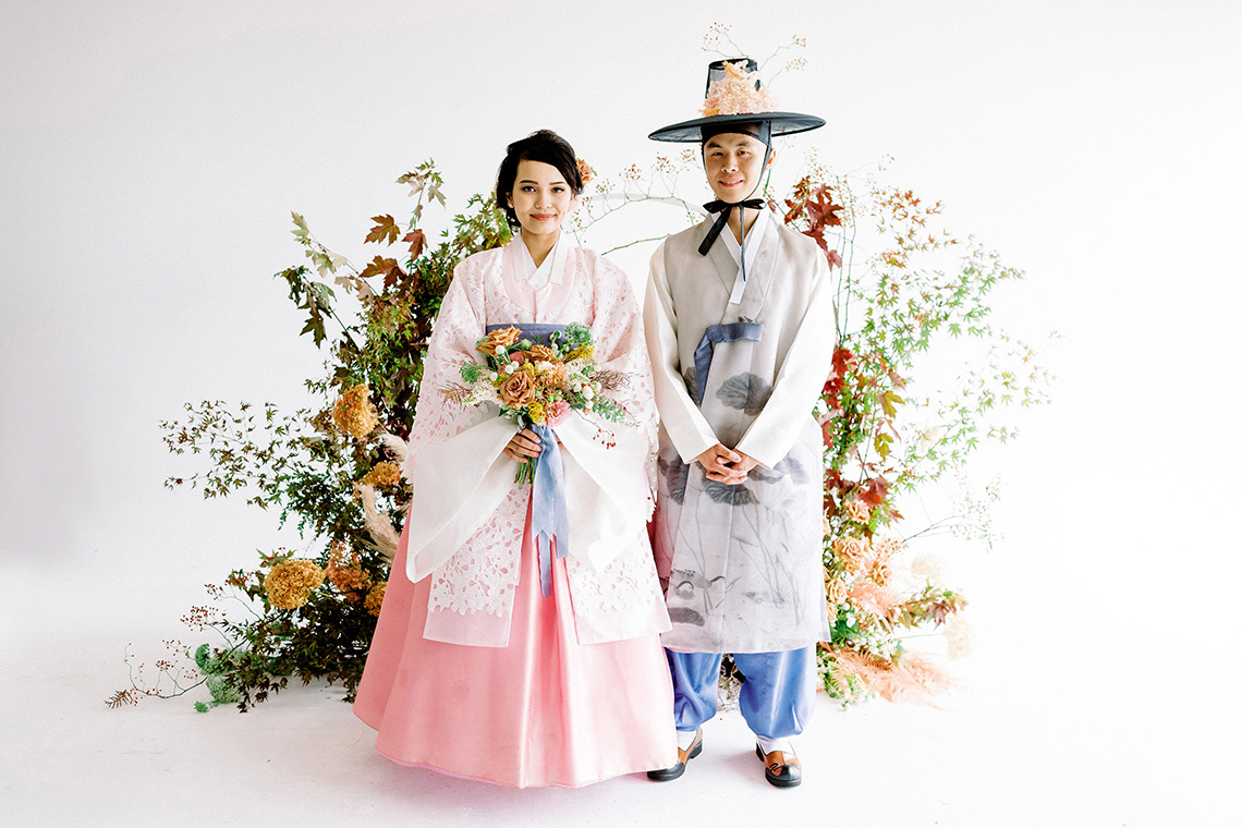 Modern Korean Wedding Inspiration – lilelements – Anadena Photography 3
