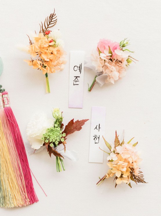 Modern Korean Wedding Inspiration – lilelements – Anadena Photography 44