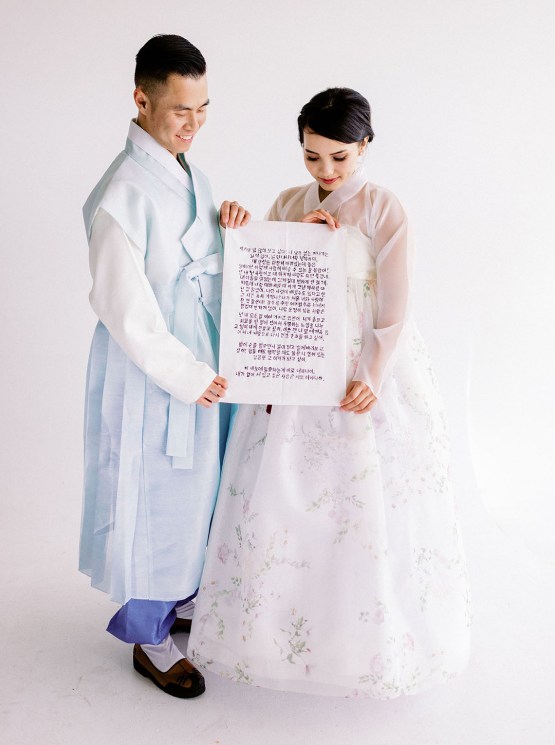 Modern Korean Wedding Inspiration – lilelements – Anadena Photography 56