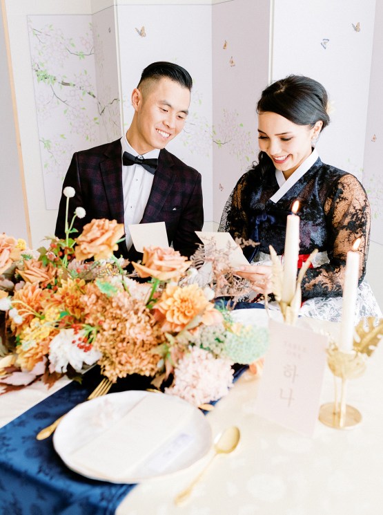 Modern Korean Wedding Inspiration – lilelements – Anadena Photography 72