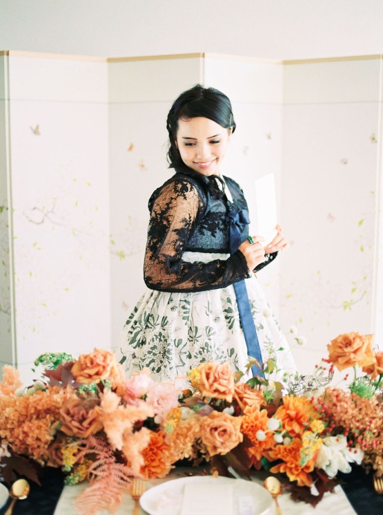 Modern Korean Wedding Inspiration – lilelements – Anadena Photography 78