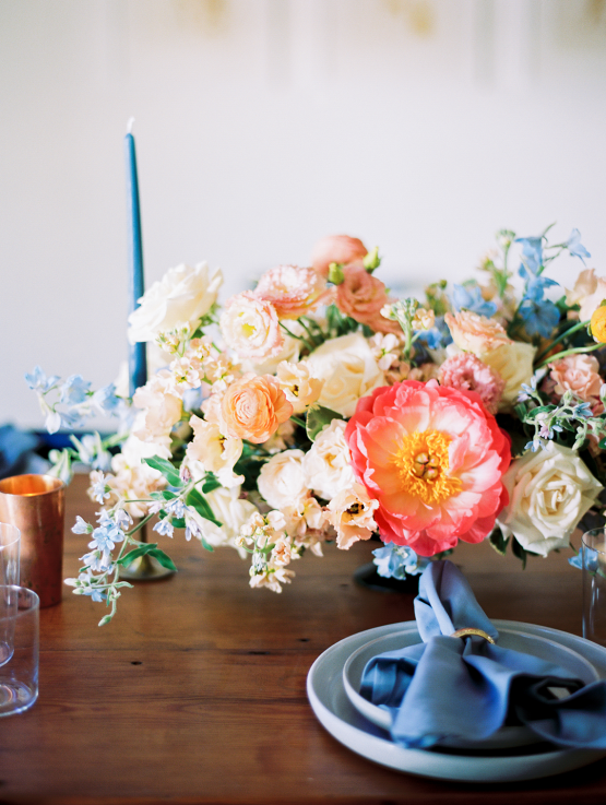 Zesty Citrus Wedding Ideas – The Grand Lady – Texas Wedding – Kristin La Voie Photography 35