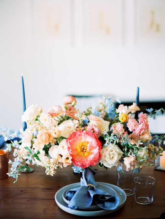 Zesty Citrus Wedding Ideas – The Grand Lady – Texas Wedding – Kristin La Voie Photography 9