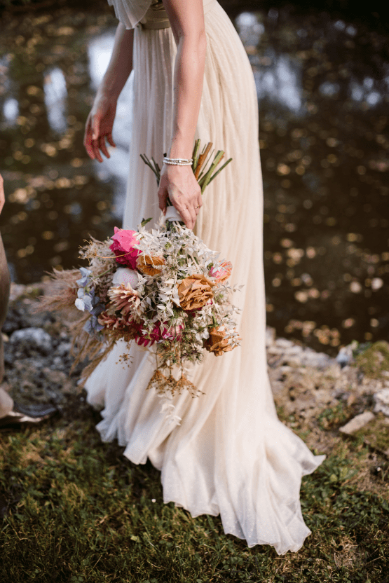 Bohemian Wildflower Wedding in Northern Italy – Margherita Calati – Castello di Paderna 46