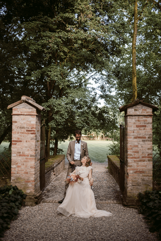 Bohemian Wildflower Wedding in Northern Italy – Margherita Calati – Castello di Paderna 47