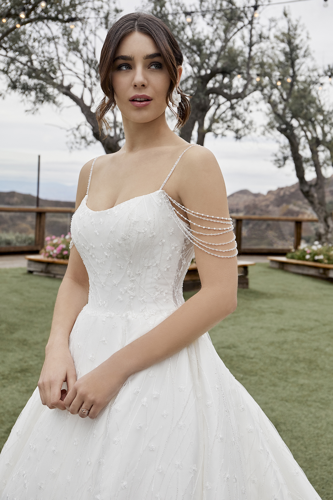 Casablanca Bridal Off-the-shoulder Wedding Dresses – Bridal Musings – 2432 – Julianna 1