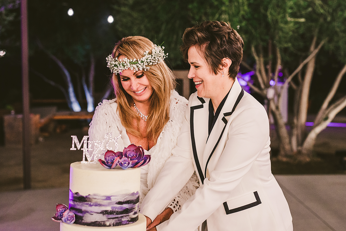 Stylish Same-Sex Palm Springs Wedding – Colony 29 – Ryan Horban Photography 16