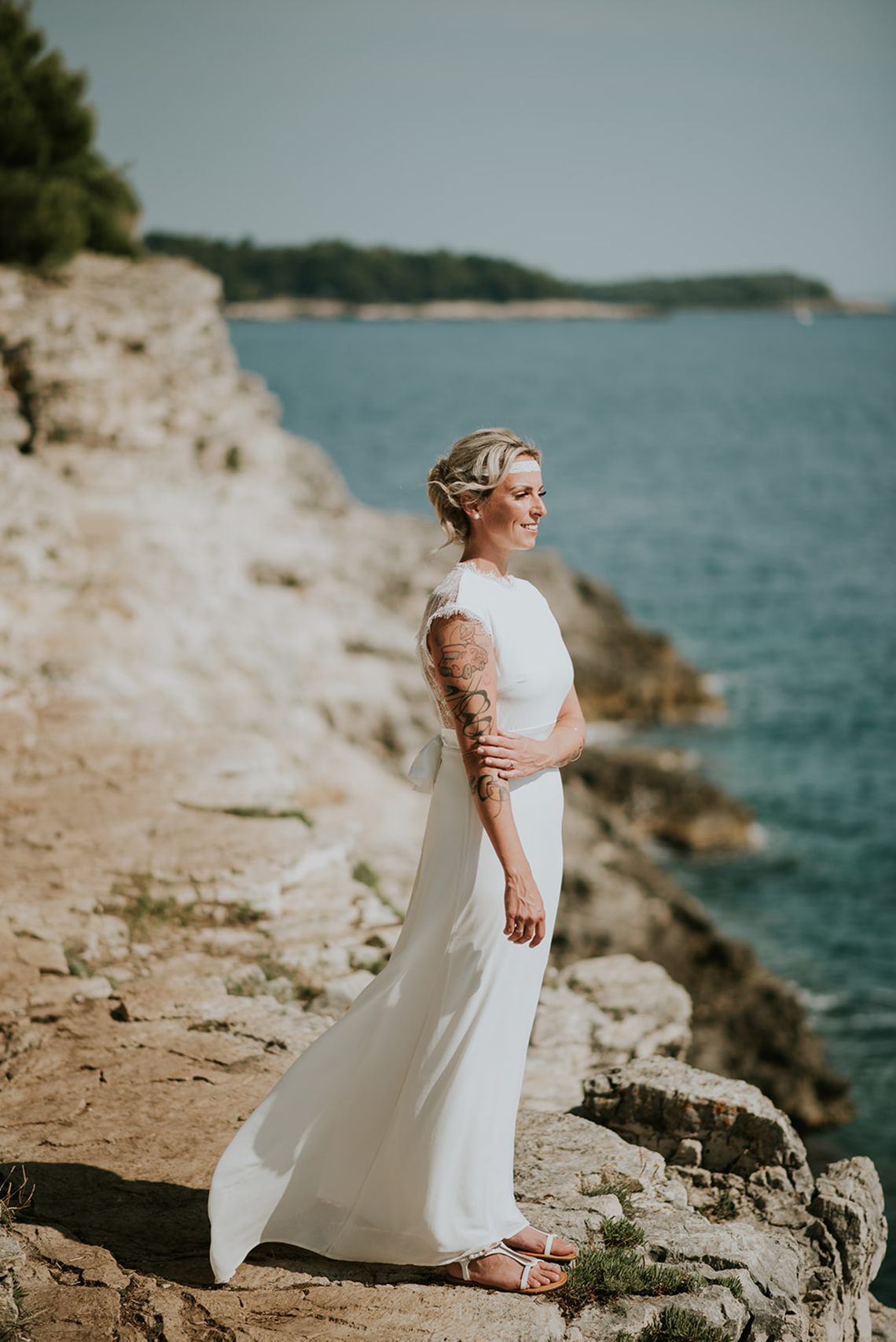 Casual Beach Wedding in Pula Croatia – Lukart Photography – Weddings in Croatia 19