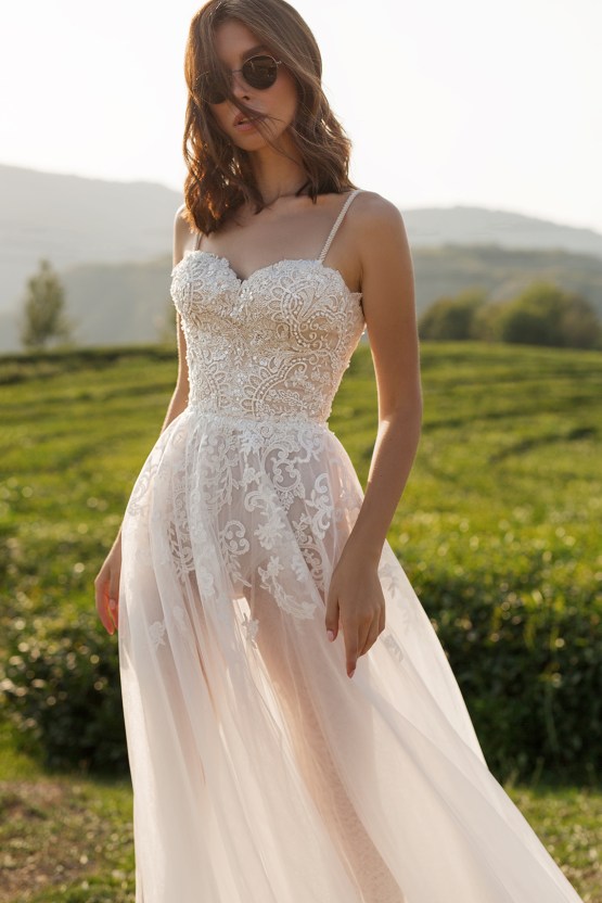 Feminine Simple Minimalistic Wedding Dresses by Mila Bridal 2020 2021 – Bridal Musings 16