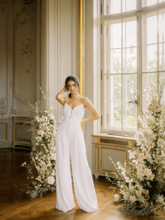 Luxurious Same Sex Wedding Inspiration at Roccoco Palace – Miss Universe Germany – BERTA wedding dress – Vivid Symphony 36