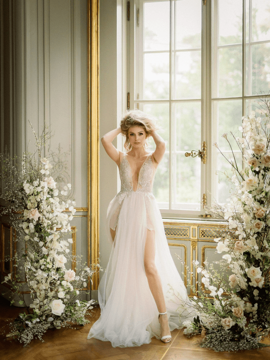 Luxurious Same Sex Wedding Inspiration at Roccoco Palace – Miss Universe Germany – BERTA wedding dress – Vivid Symphony 48