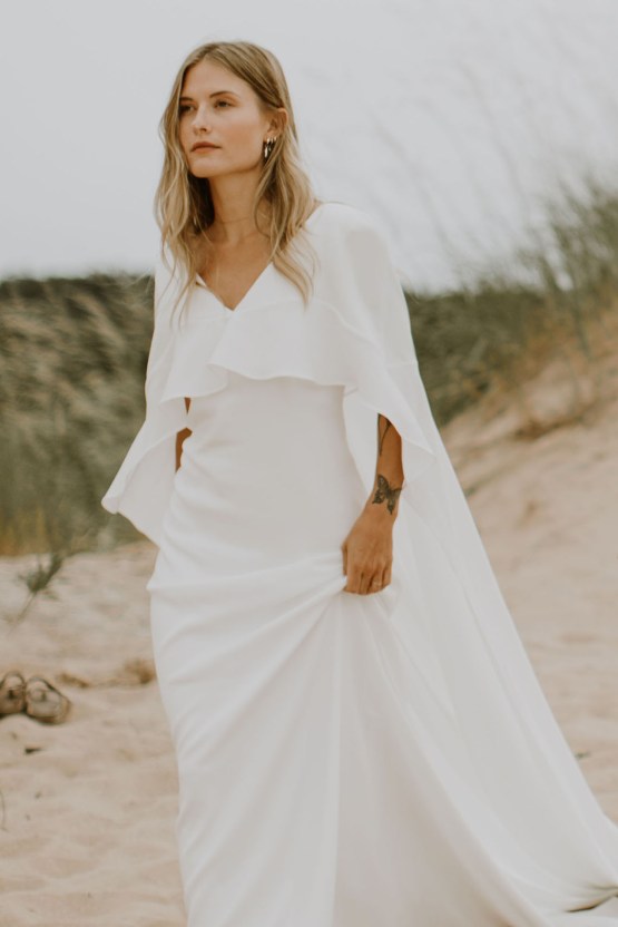 Modern and Fashion Forward 2021 Wedding Dresses by The LAW Bridal – Cameron Front