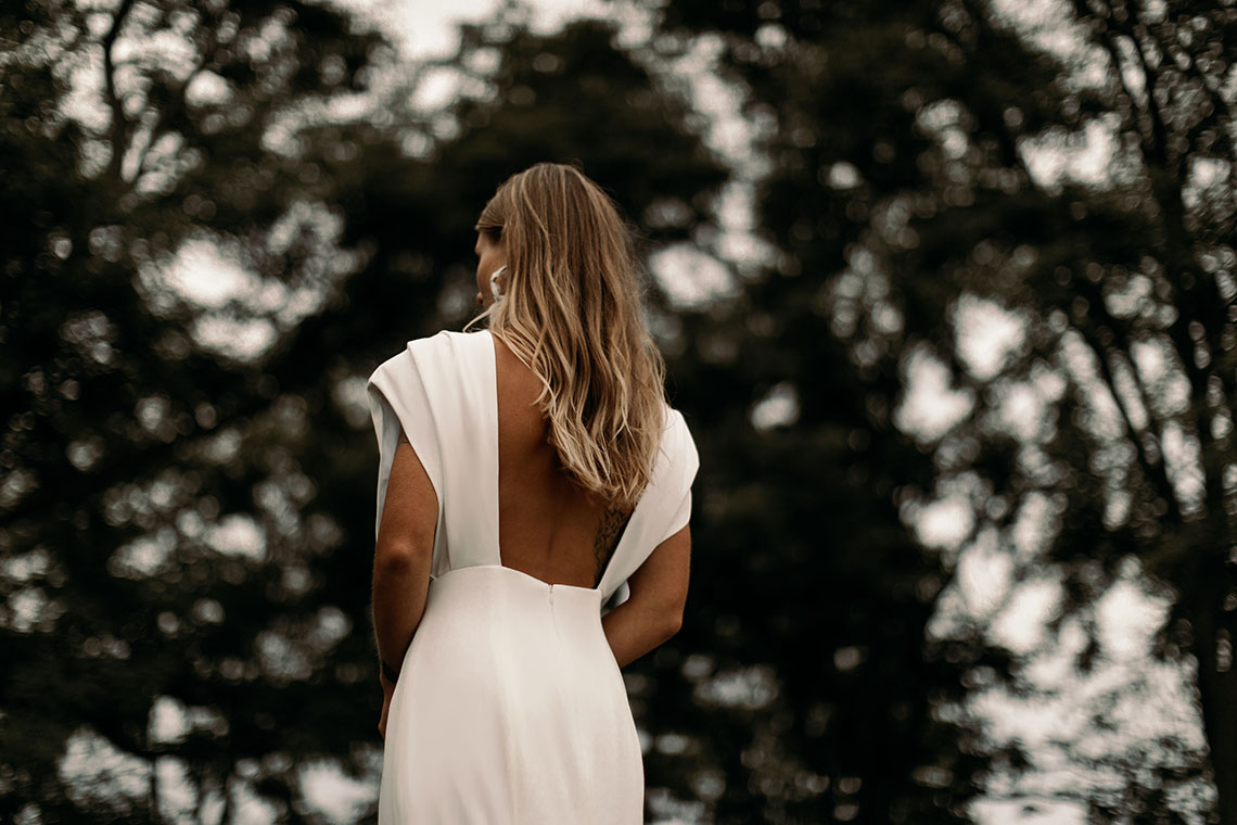 Modern and Fashion Forward 2021 Wedding Dresses by The LAW Bridal – Dylan Back