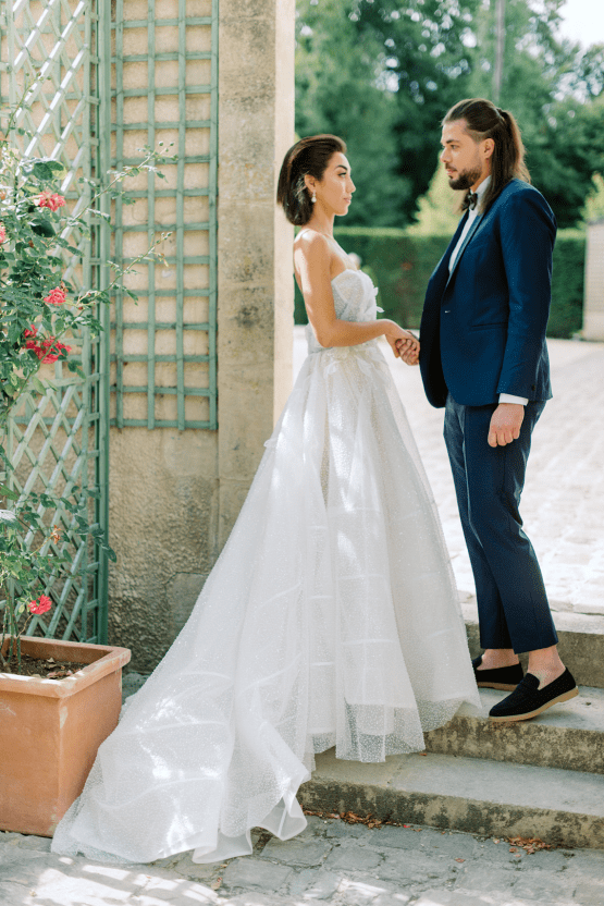 Princess Wedding Inspiration from France – Chateau Chantilly – Elizaveta Photography 17