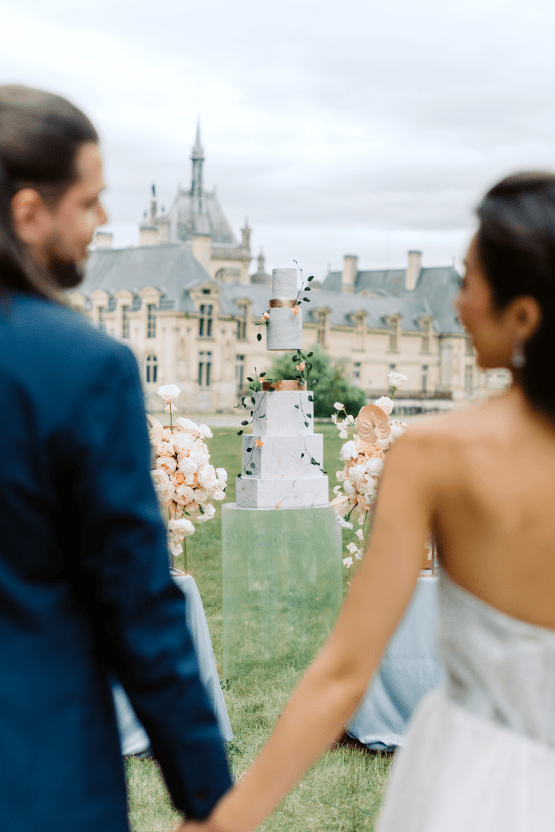 Princess Wedding Inspiration from France – Chateau Chantilly – Elizaveta Photography 38