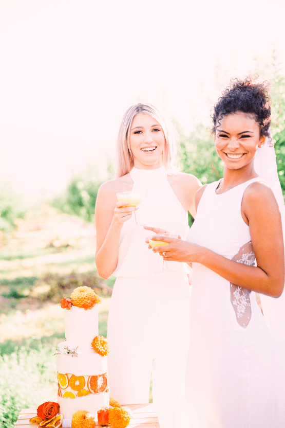Same Sex Wedding Inspiration with Bright Citrus Decor – Alycia Moore Photography 33