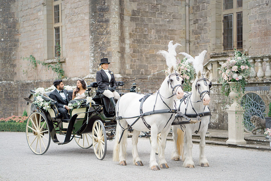Fairytale Royal English Wedding Inspiration at Clearwater Castle – Sara Cooper Photography – Smitten Weddings 4