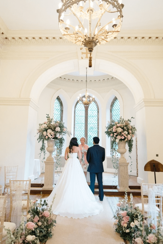 Fairytale Royal English Wedding Inspiration at Clearwater Castle – Sara Cooper Photography – Smitten Weddings 42