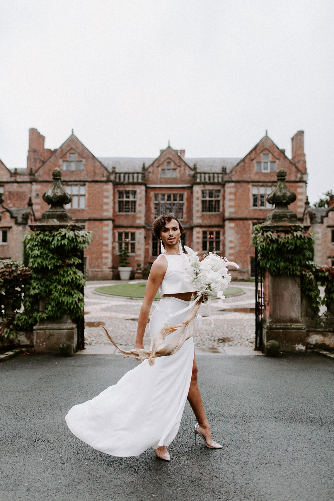 Gender Fluid Wedding Inspiration at Dorfold Hall – Phoebe Jane Photography 48