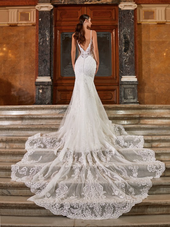 Vestidos de novia de lujo para 2021 2022 - Val Stefani - Reflejos de novia - D8271 B.