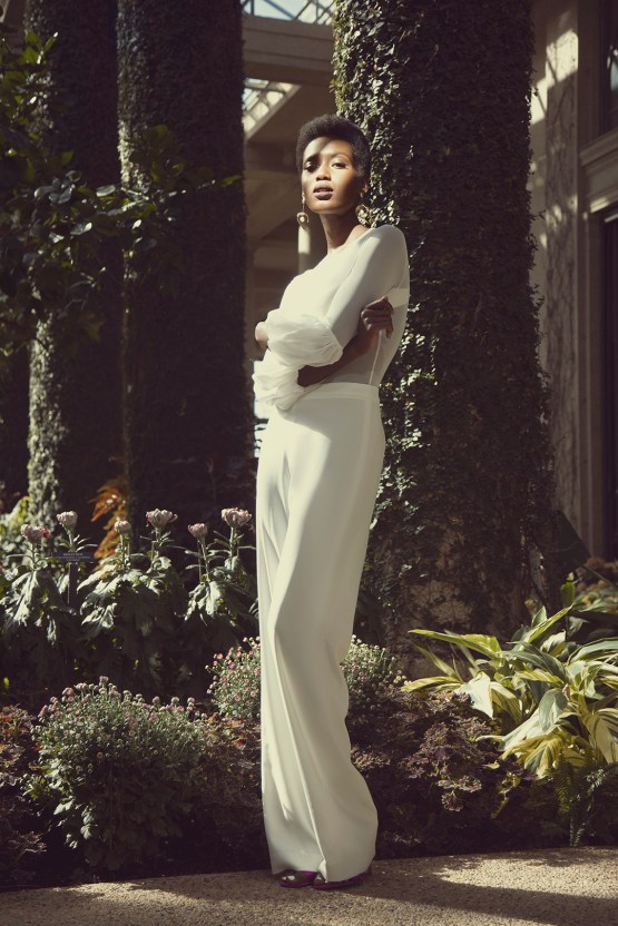 Modern Elopement Jumpsuits and Wedding Dresses by Fifth and Welshire – Bridal Musings 12
