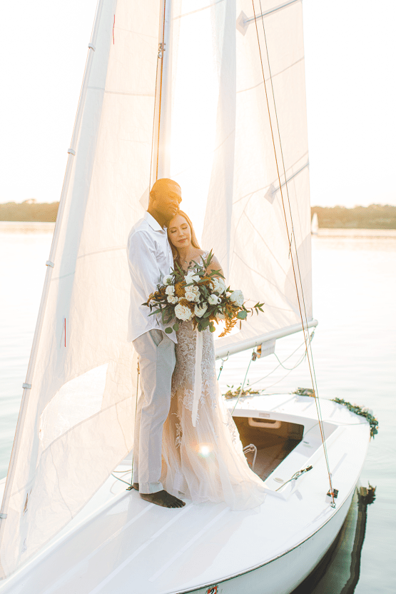 Simple Romantic Sunset Sailboat Elopement Inspiration – Lyndi Ruth Photography 16