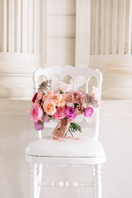 Spring Pink Royal Wedding Inspiration at Chateau de Baronville – Daria Lorman Photography 7