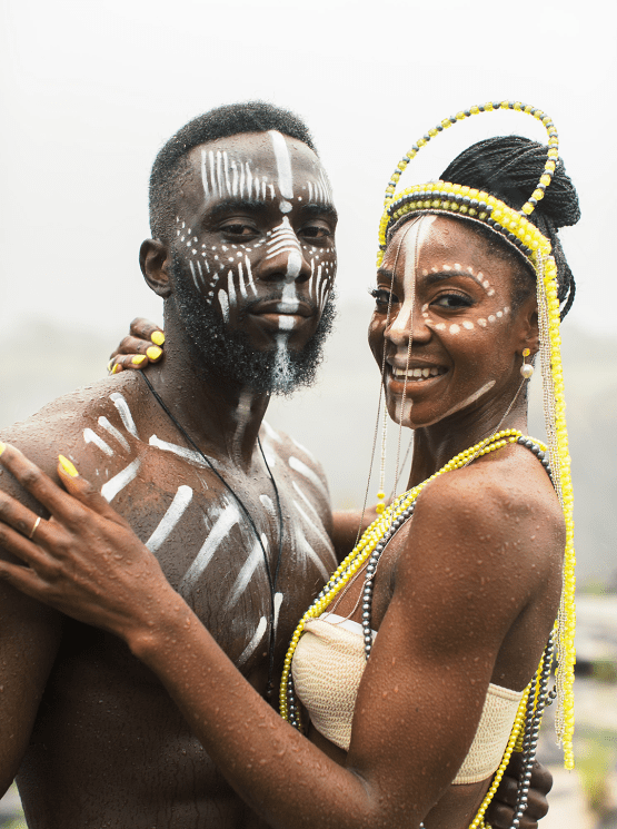 Black Panther Inspired African Wedding Ideas – Livingstone Island – Zambia – Love From Mwai – Stepan Vrzala 15