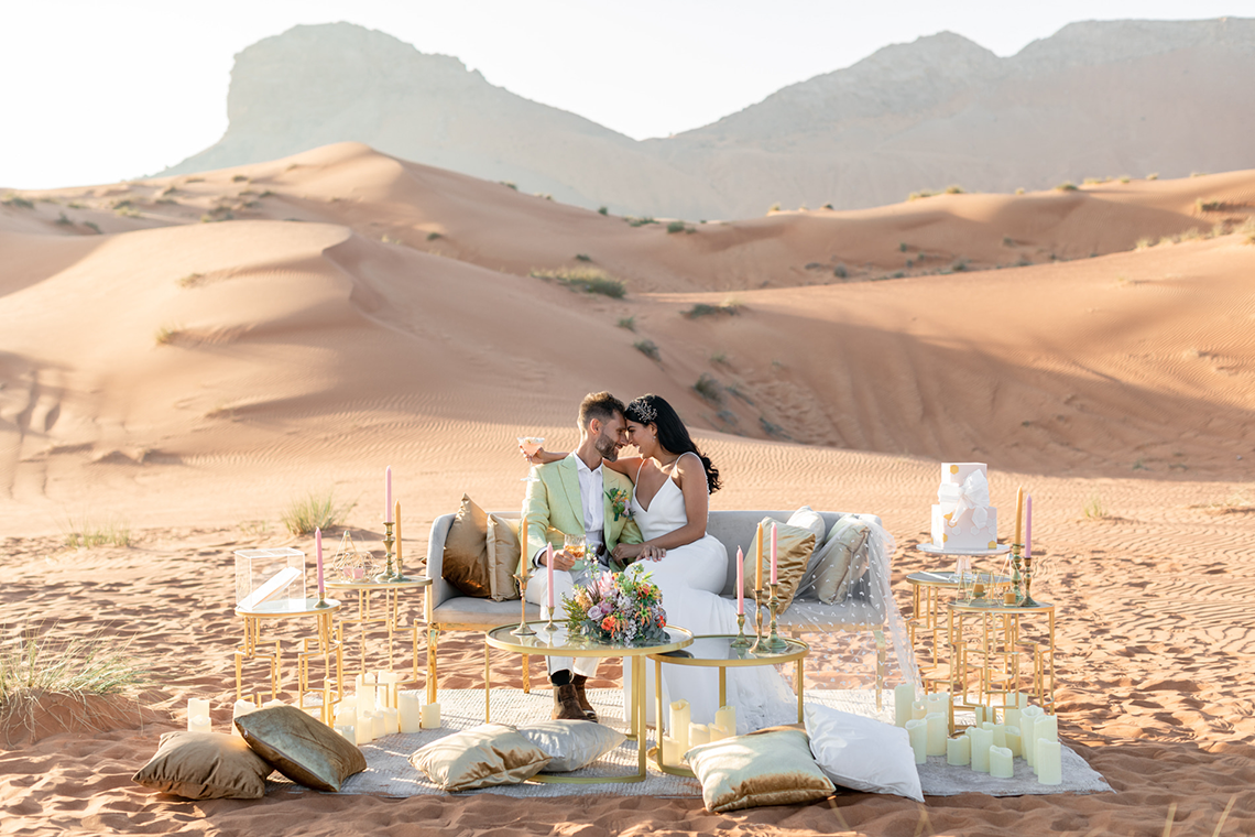 Chic Elopement in the Arabian Desert – Effleurer Photo 6