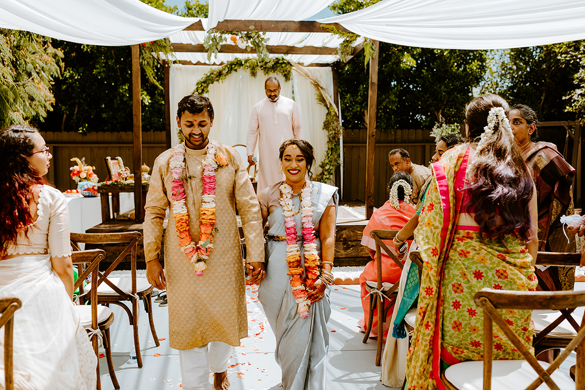 Intimate Backyard Indian Wedding – Carmelisse Photography – Leilani Weddings 20