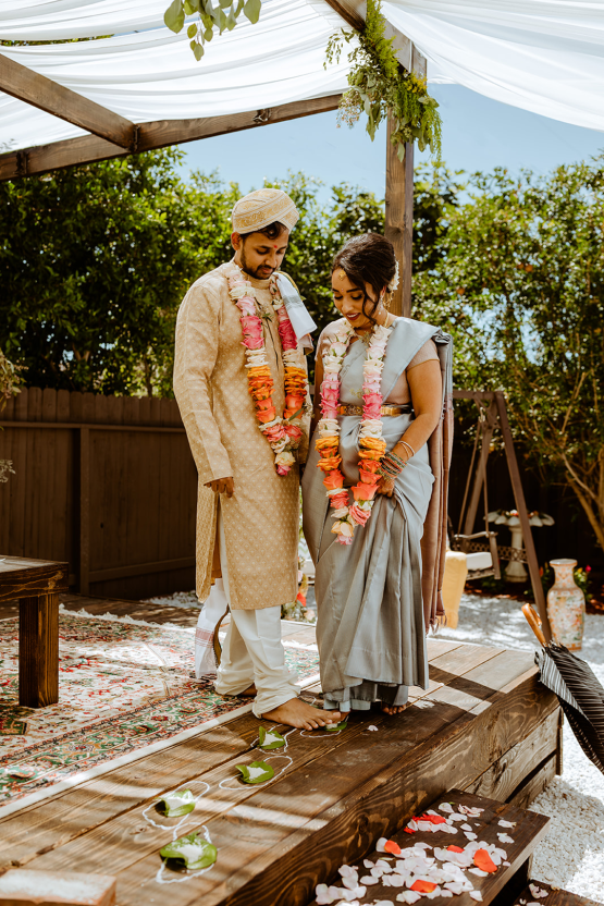 Intimate Backyard Indian Wedding – Carmelisse Photography – Leilani Weddings 38