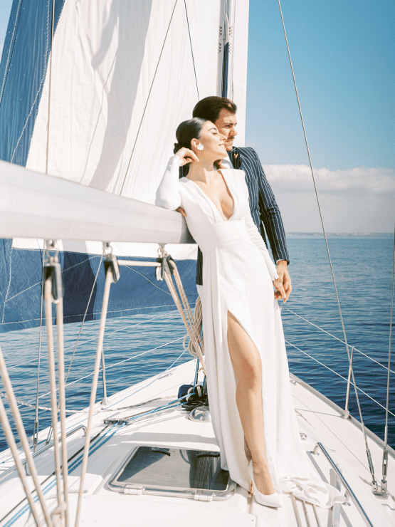 Vintage Greek Sailboat Elopement Inspiration – Andreas K. Georgiou 10