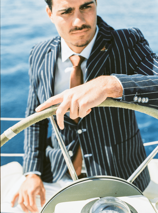 Vintage Greek Sailboat Elopement Inspiration – Andreas K. Georgiou 17
