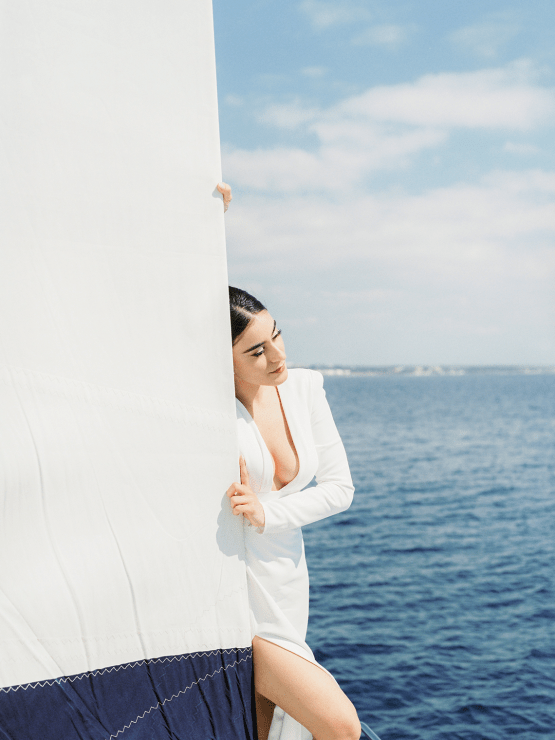 Vintage Greek Sailboat Elopement Inspiration – Andreas K. Georgiou 7