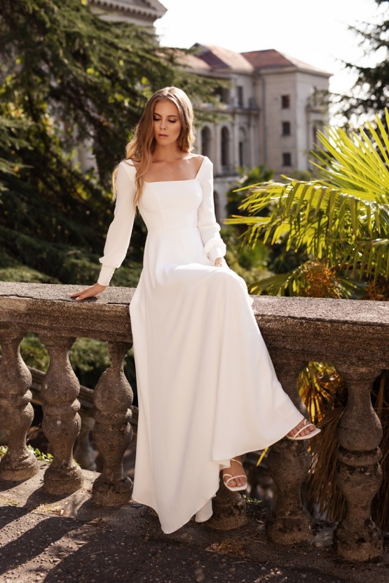 Ultra-Stylish New Wedding Dresses By Mila Bridal (For Under 1000) – Bella Dress – Bridal Musings 4