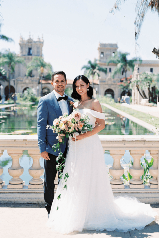 Fancy Southern Wedding Inspiration at Balboa Park in San Diego – iamlatreuo Photo 49